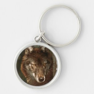 Lone wolf keychain