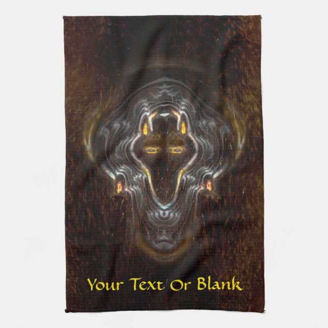 Lone Wolf Kitchen Towel (Vertical)