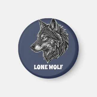 LONE WOLF MAGNET
