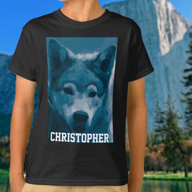  Lone Wolf  Personalized T-Shirt (Creator Uploaded)