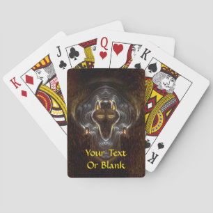 Lone Wolf Playing Cards
