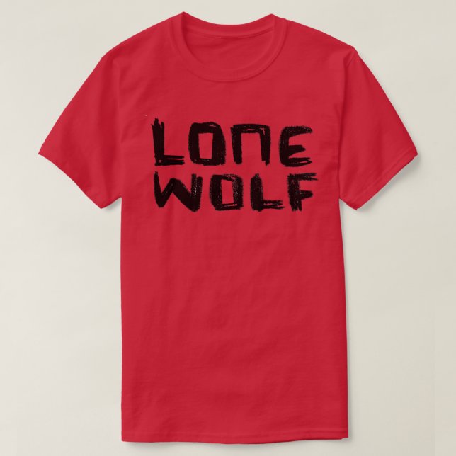 Lone Wolf T-Shirt (Design Front)