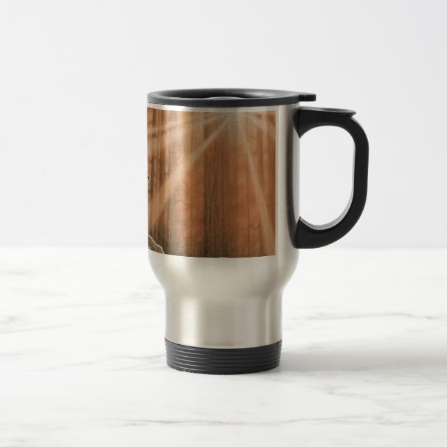 Lone Wolf Travel Mug (Right)