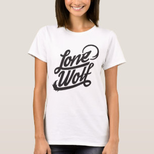 Lone Wolf Typographic Tee