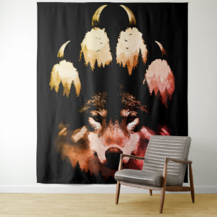 Lone Wolf. Wild Soul Tapestry