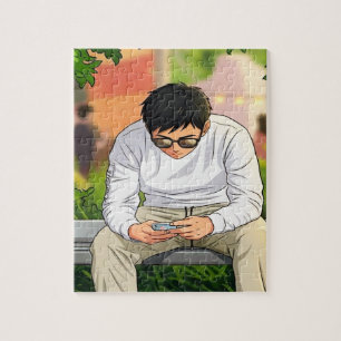 Loneliness in the Digital Age Jigsaw Puzzle