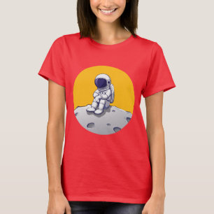 Lonely Astronaut on the Moon T-Shirt
