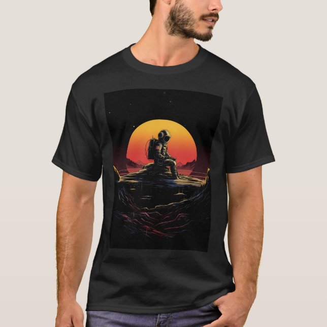 Lonely Astronaut T-Shirt (Front)