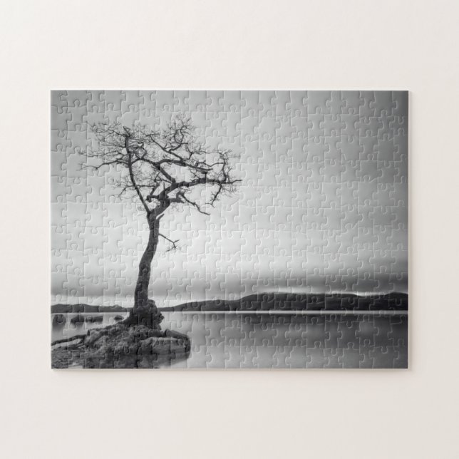 Lonely Bare Tree Jigsaw Puzzle (Horizontal)