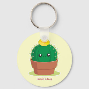 Lonely Cactus Keychain