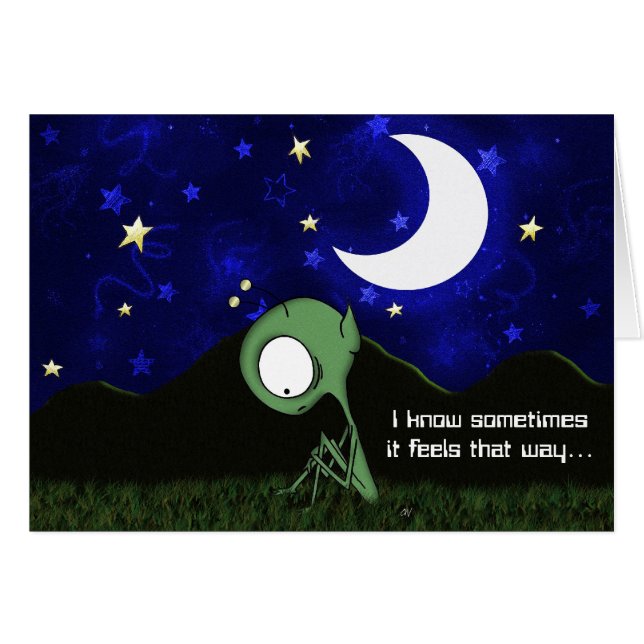 'Lonely' Card (Front Horizontal)