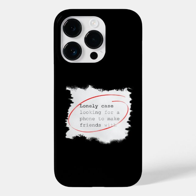 Lonely Case Looking For A Friend - Classified Ad - (Back)