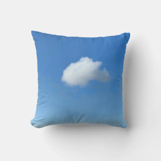 Lonely Cloud Throw Pillow