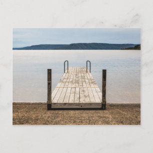 Lonely Dock on Greer's Ferry Lake in Arkansas Postcard