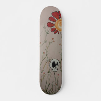 Lonely Garden Skateboard Original Art 70s Retro