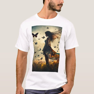  Lonely Girl: A Poignant Portrait of Solitude and  T-Shirt