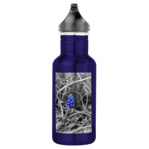 Lonely Grape Hyacinth Select Colour Water Bottle