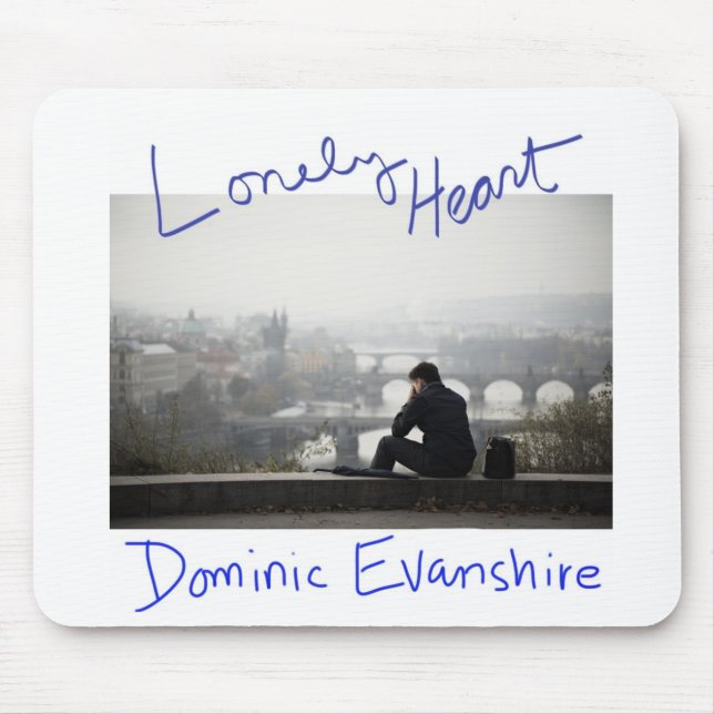 Lonely Heart Mouse pad (Front)