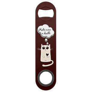 Lonely Hearts Cat Bar Key