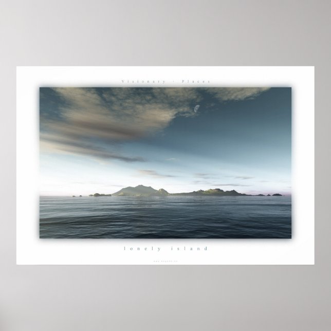 lonely iland poster (Front)