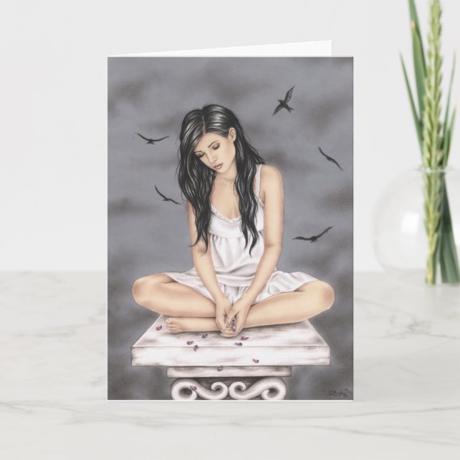 Lonely in Love Greeting Card (Front)