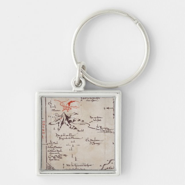 Lonely Mountain Keychain (Front)