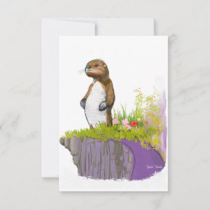 Lonely Otter Card