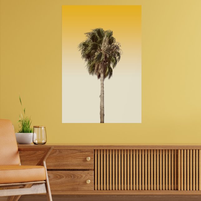 Lonely palm tree poster (Living Room 2)