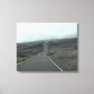 Lonely Road Canvas Print