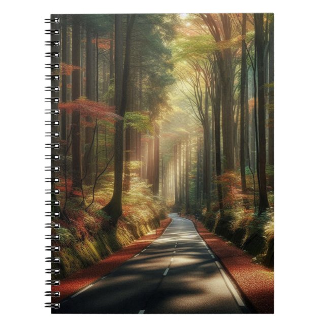 Lonely road  notebook (Front)