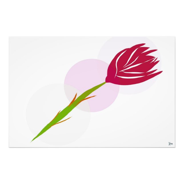 LONELY ROSE PHOTO PRINT (Front)