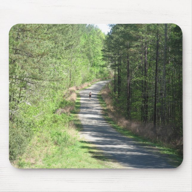 Lonely Runner Mouse Pad (Front)