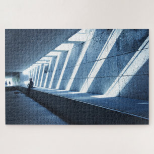 Lonely Saxophone Player - 20x30 - 1014 pcs Jigsaw Puzzle