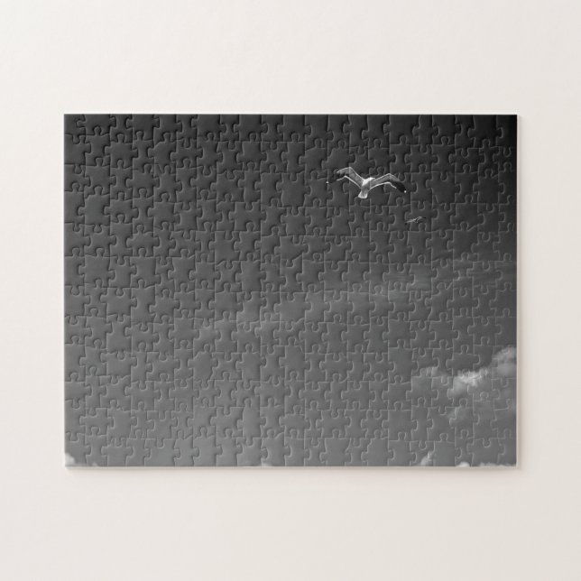 Lonely seagulls Puzzle (Horizontal)