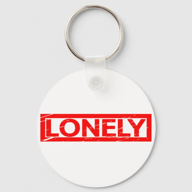 Lonely Stamp Keychain (Front)