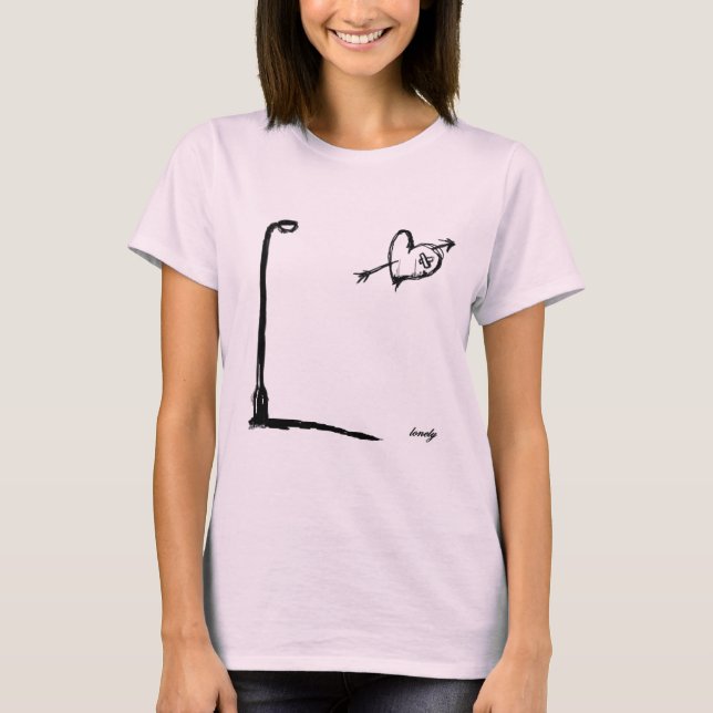 Lonely Streetlight T-Shirt (Front)