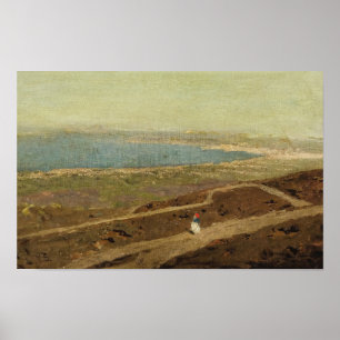 Lonely Walk Down the Coast Vasily Dmitrievich Pole Poster