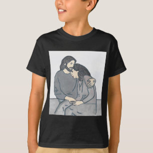Lonely woman meets God T-Shirt