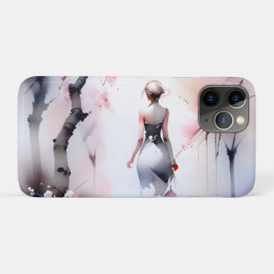 Lonely Woman Walking iPhone 11 Pro Case