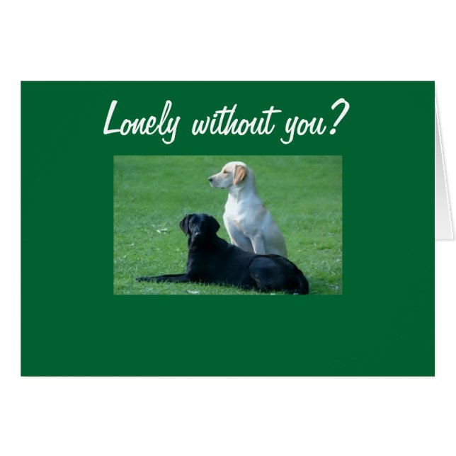 LONELY WTHOUT YOU? (Front Horizontal)