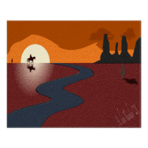 lonesome cowboy poster