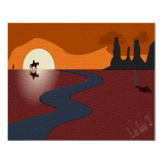 lonesome cowboy poster