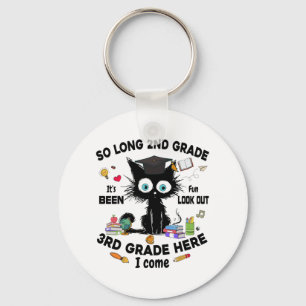 Long 2nd Grade 3rd Grade Here I Come Graduation La Keychain