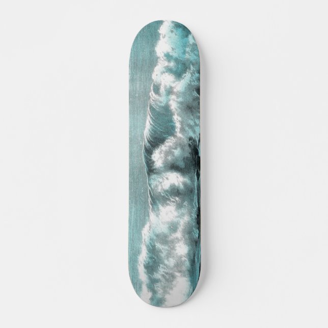 Long Beach Breakers Skateboard (Front)