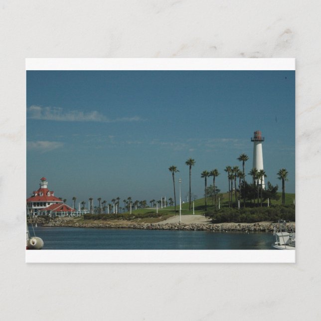 Long Beach, CA Postcard (Front)