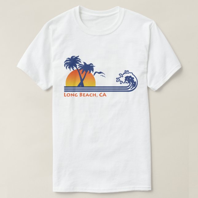 Long beach CA T-Shirt (Design Front)