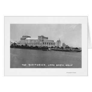 Long Beach, California Auditorium View Photograp