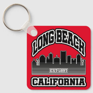 Long Beach,California Keychain