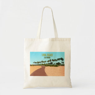Long Beach California Shoreline Aquatic Park Tote Bag