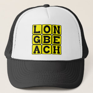 Long Beach, California United States Trucker Hat